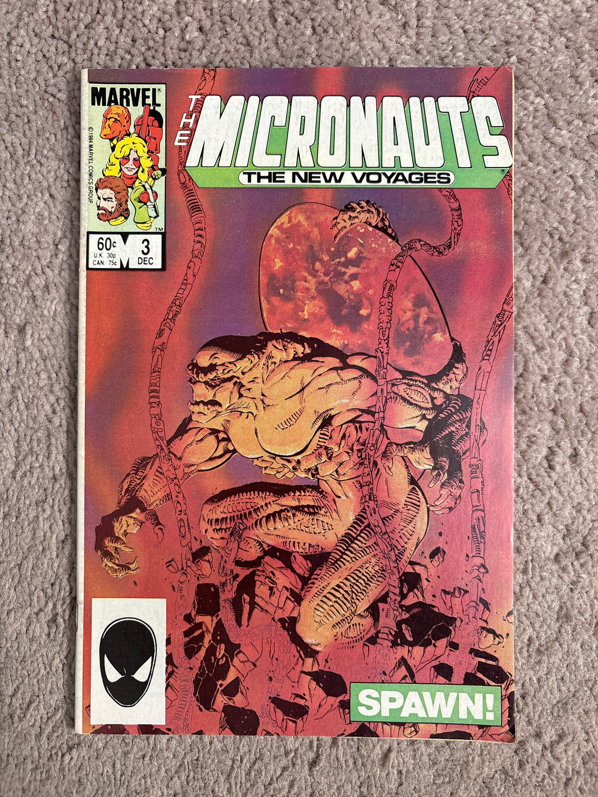 Micronauts #3 (1984 Marvel Comics) The New Voyages, Kelley Jones, VG/FN