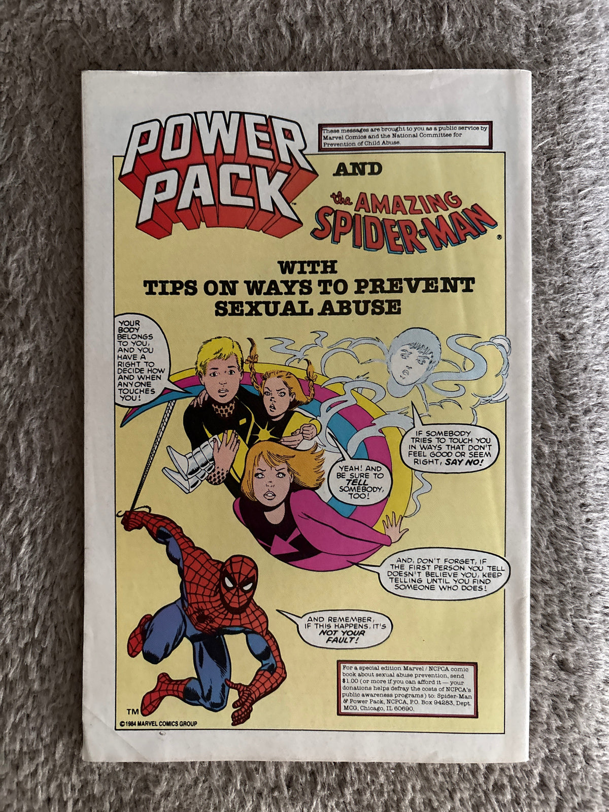 Power Pack #23 (1986 Marvel Comics) Fantastic Four, VF