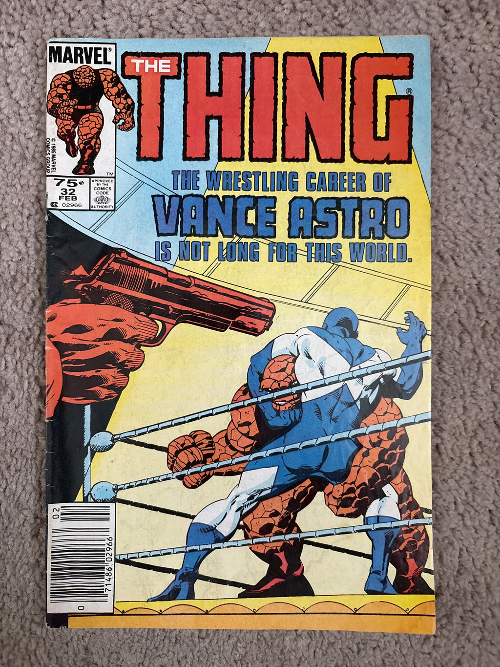 The Thing #32 (1986 Marvel Comics) Newsstand, VG/FN