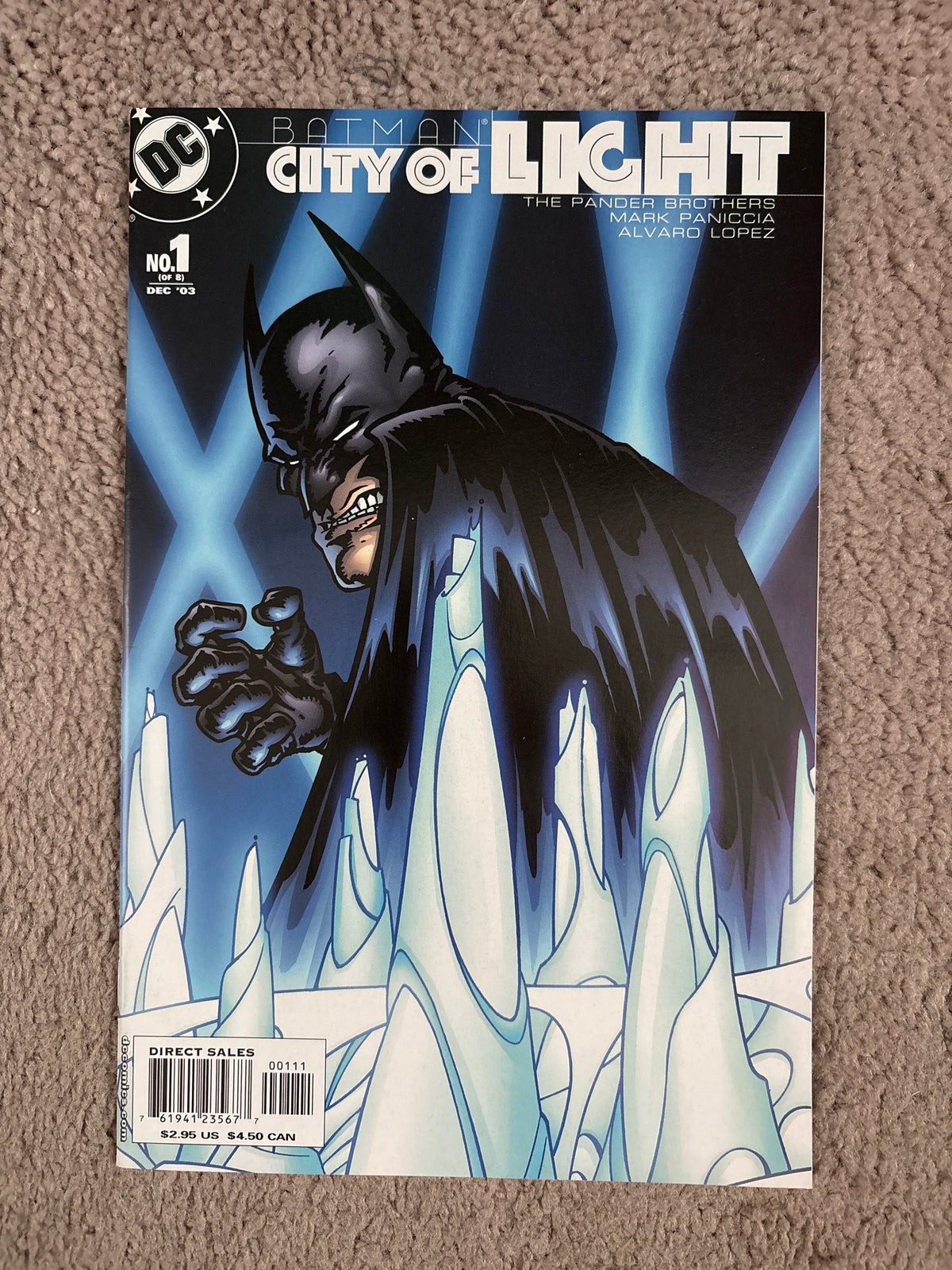 Batman: City of Light #1 (2003 DC Comics) Mini-Series, NM