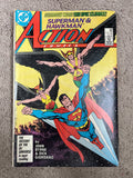 Action Comics #588 (1987 DC) Superman & Hawkman, John Byrne, VG/FN