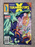 X-Terminators #1 (1988 Marvel Comics) 1st Team Appearance, Inferno, Newsstand, VG/FN