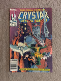 Saga of Crystar, Crystal Warrior #11 (1985 Marvel Comics) Last Issue, Alpha Flight, Newsstand, VG/FN