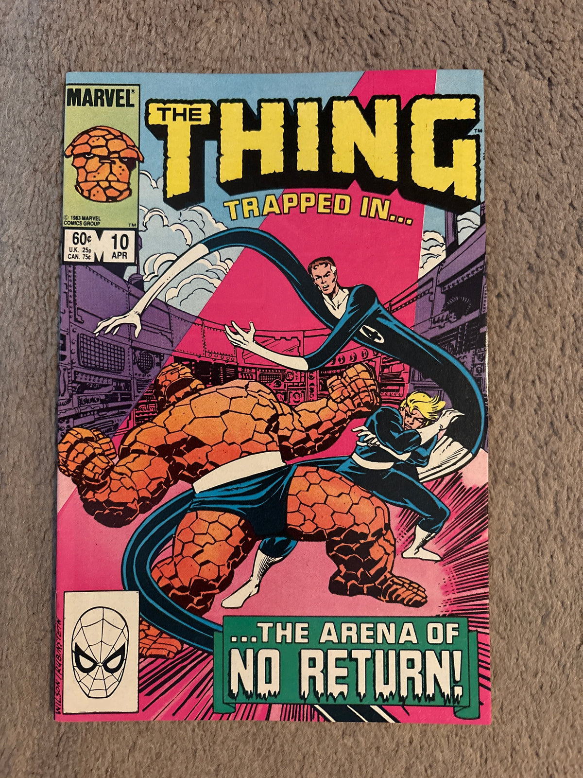 The Thing #10 (1984 Marvel Comics) Fantastic Four, VF