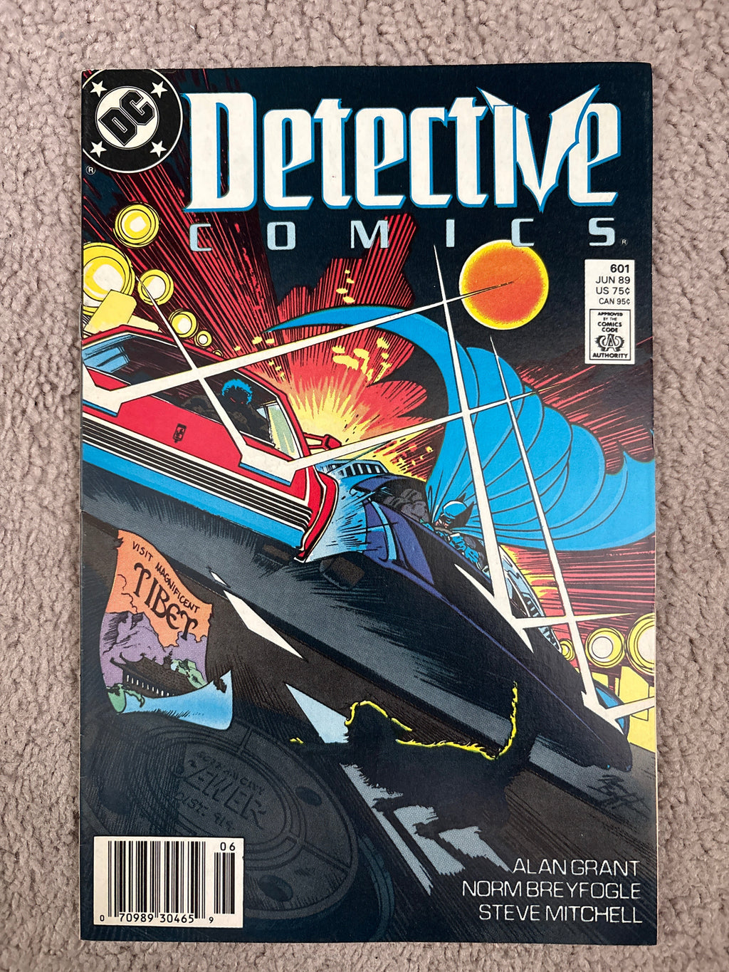 Detective Comics #601 (1989 DC) Batman, Newsstand, FN/VF