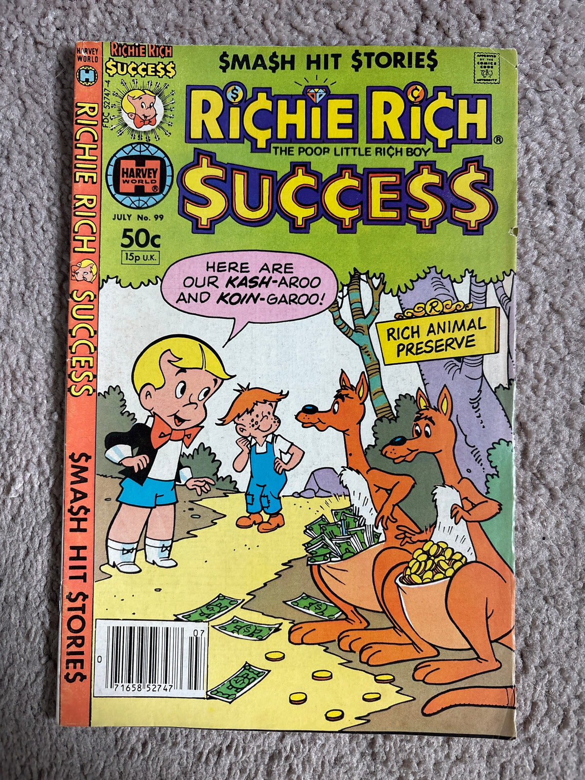Richie Rich Success #99 (1981 Harvey Comics) VG-