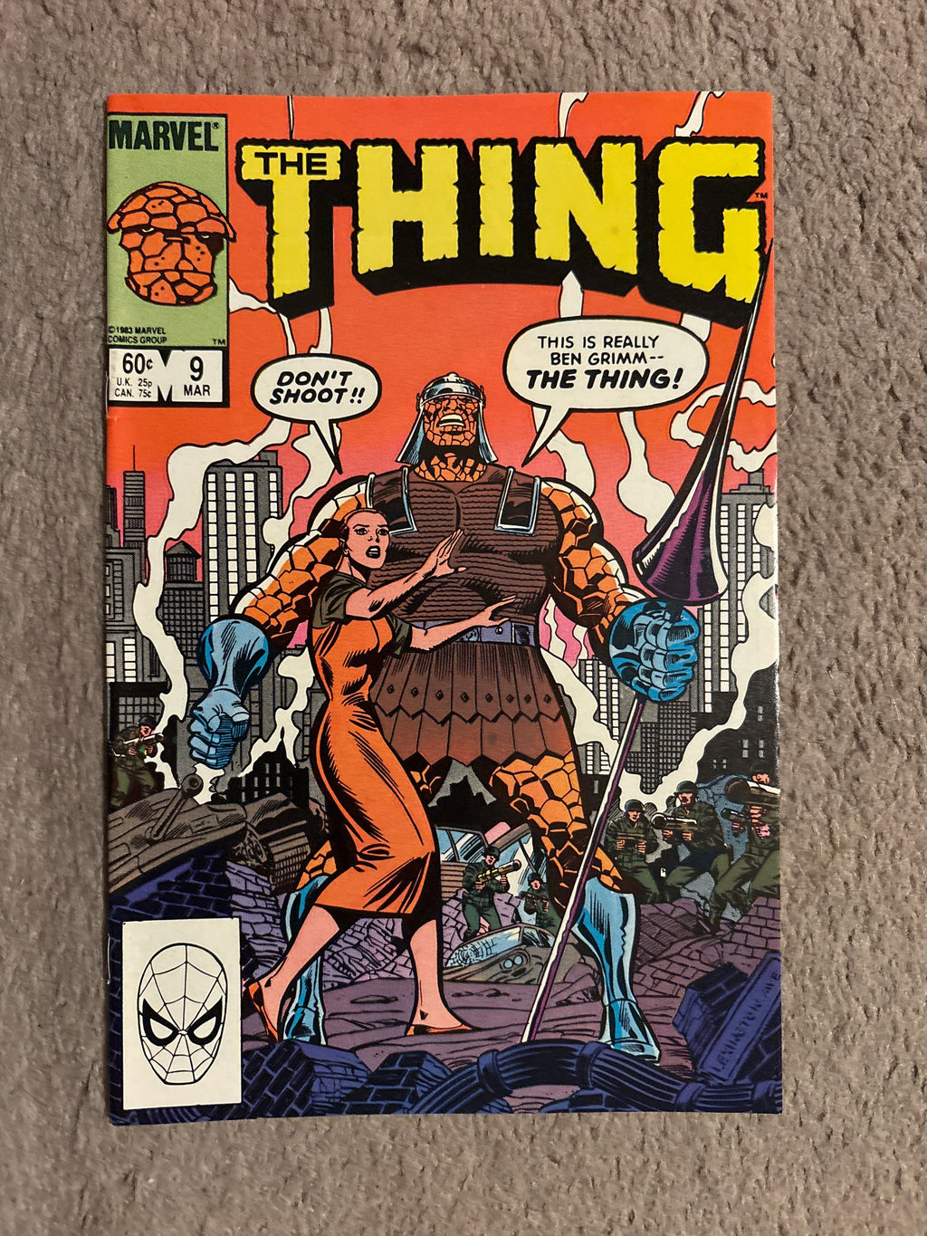 The Thing #9 (1984 Marvel Comics) VF