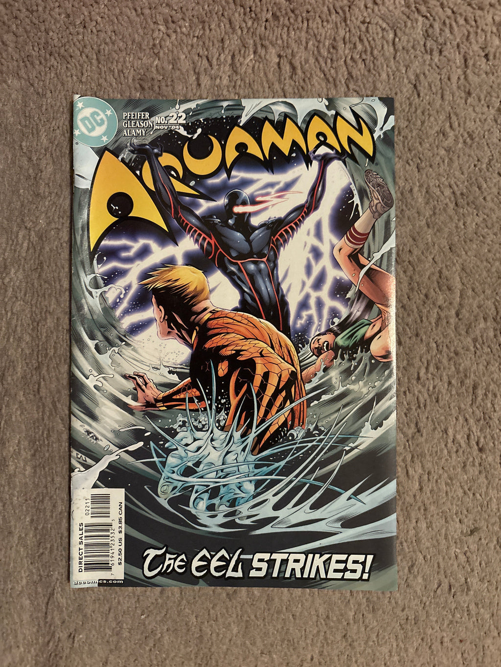 Aquaman #22 (2004 DC Comics) The Eel, VF
