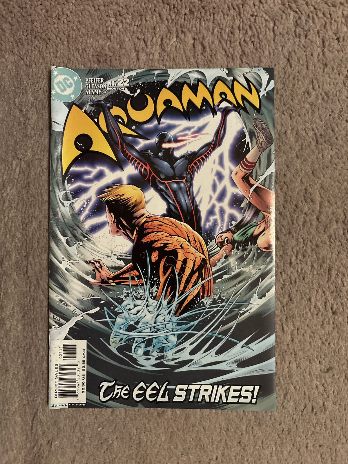 Aquaman #22 (2004 DC Comics) The Eel, VF