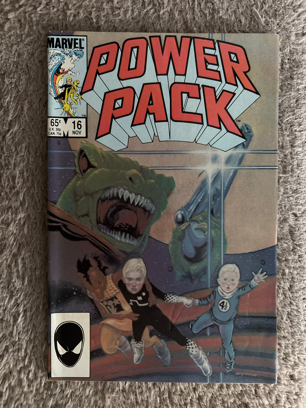 Power Pack #16 (1985 Marvel Comics) VF+
