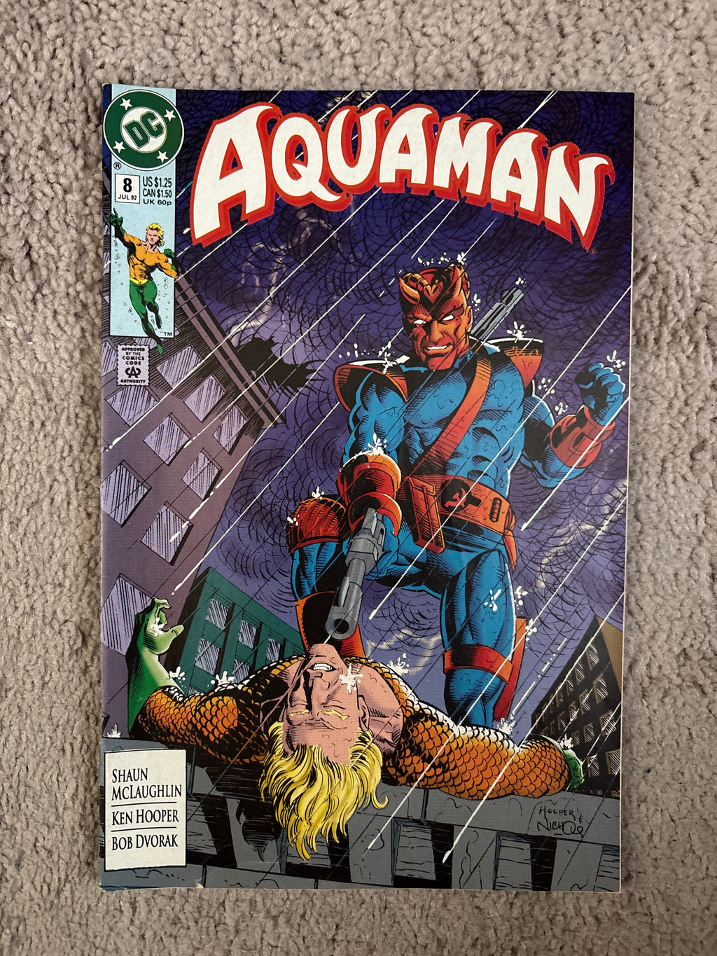Aquaman #8 (1992 DC Comics) Batman, FN/VF