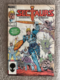 Sectaurs #1 Warriors of Symbion (1985 Marvel Comics) 1st Standard Appearance, VG/FN