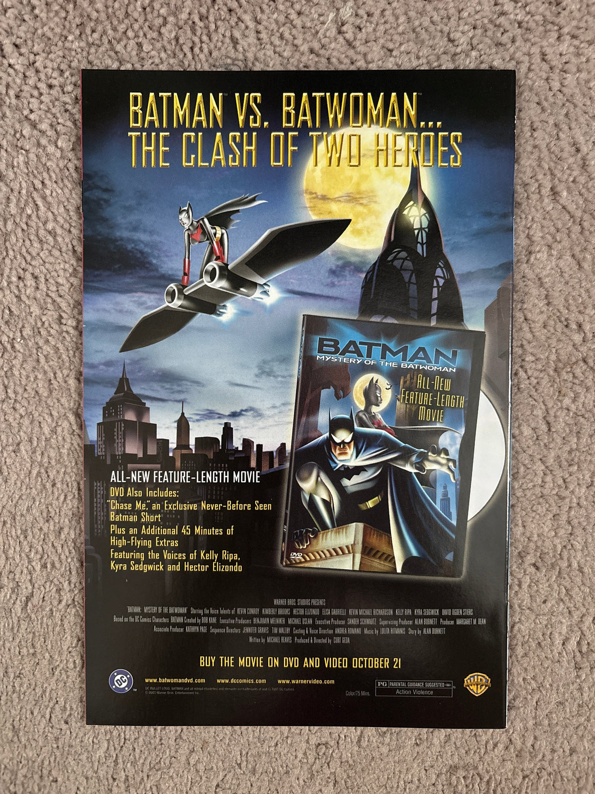 Batman: City of Light #1 (2003 DC Comics) Mini-Series, NM