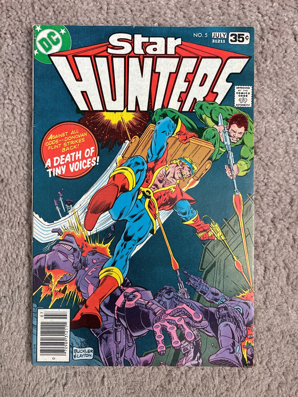 Star Hunters #5 (1978 DC Comics) Bronze Age Science Fiction, VG/FN