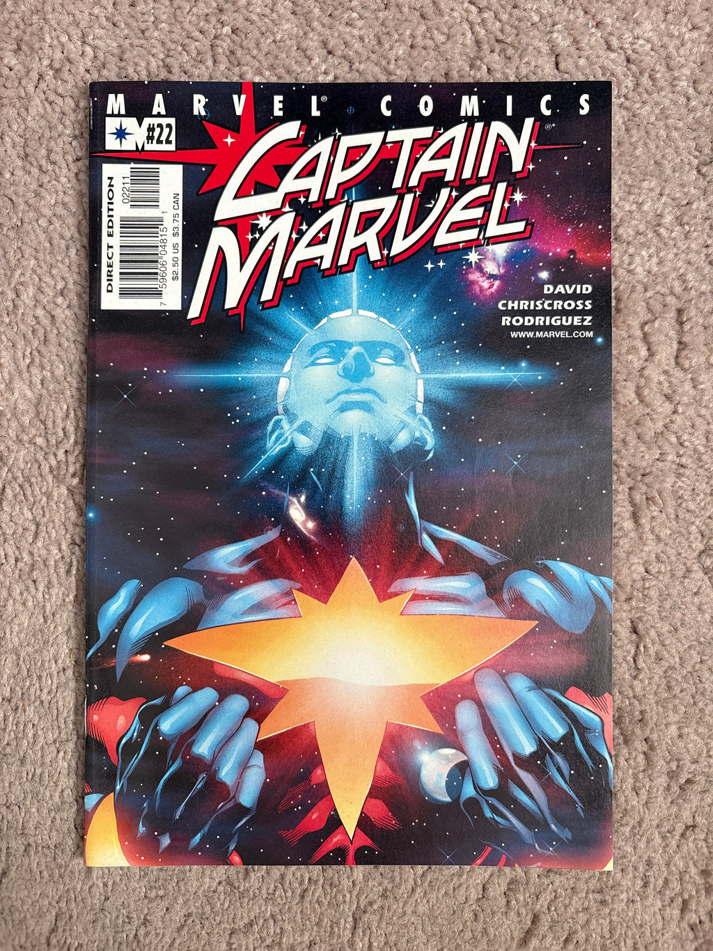 Captain Marvel #22 (2001 Marvel Comics) Peter David, VF+