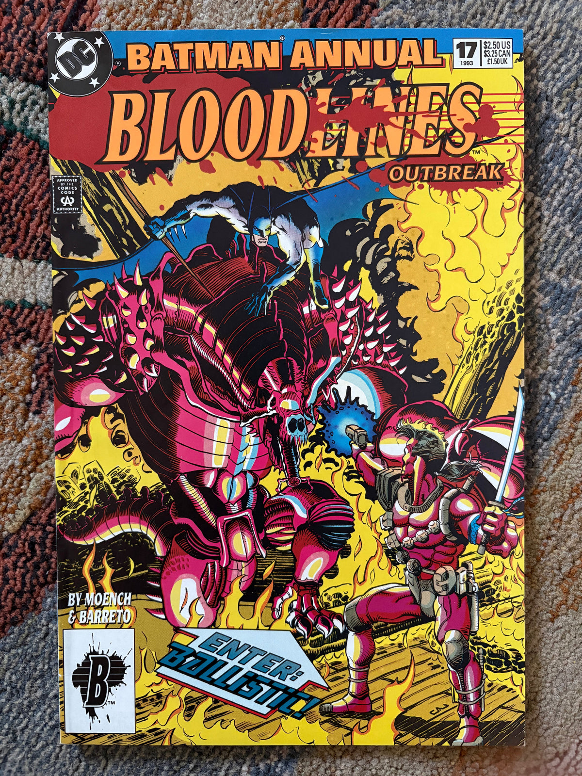 Batman Annual #17 (1993 DC Comics) Bloodlines: Outbreak, VF+