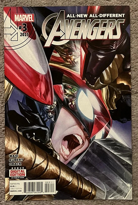 All-New All-Different Avengers #3 (2015) cover – Marvel Comics
