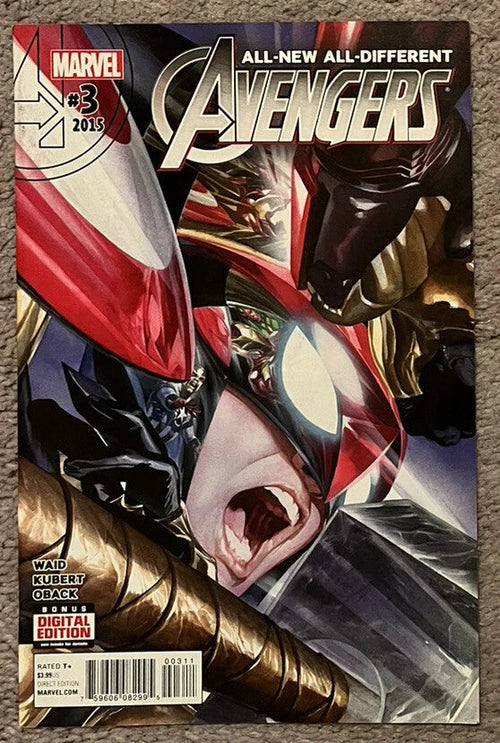All-New All-Different Avengers #3 (2015) cover – Marvel Comics