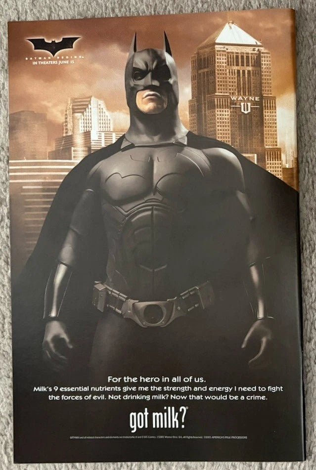 Detective Comics #810 - Back Cover (Batman Begins Got Milk Ad)