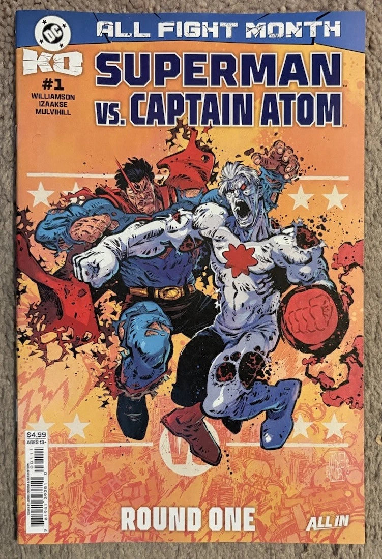 Superman vs. Captain Atom #1 - Front Cover