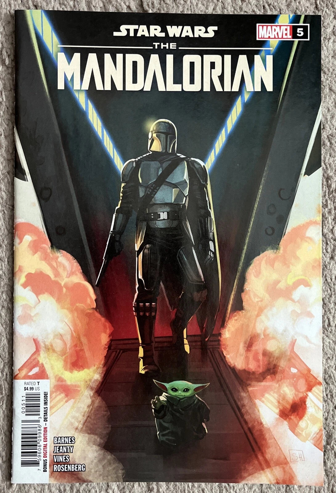 Star Wars: The Mandalorian #5 cover