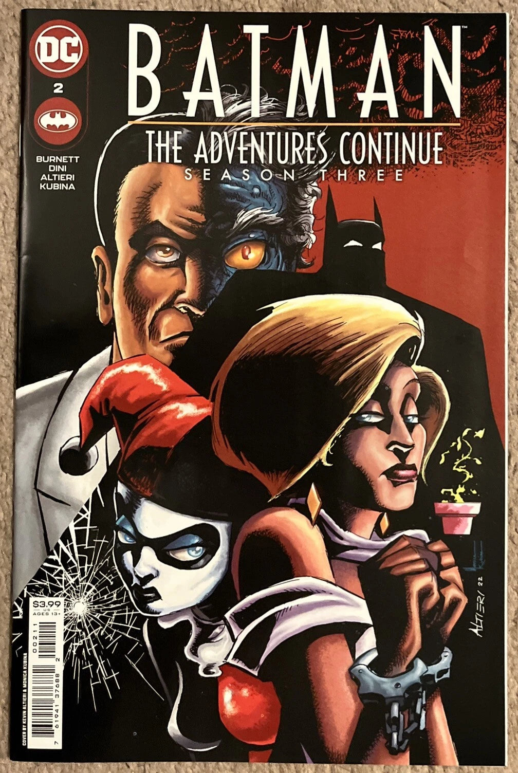 Batman: The Adventures Continue Season Three #2 front cover