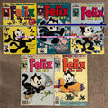 The Nine Lives of Felix the Cat #1-5 Complete Set – Front Covers