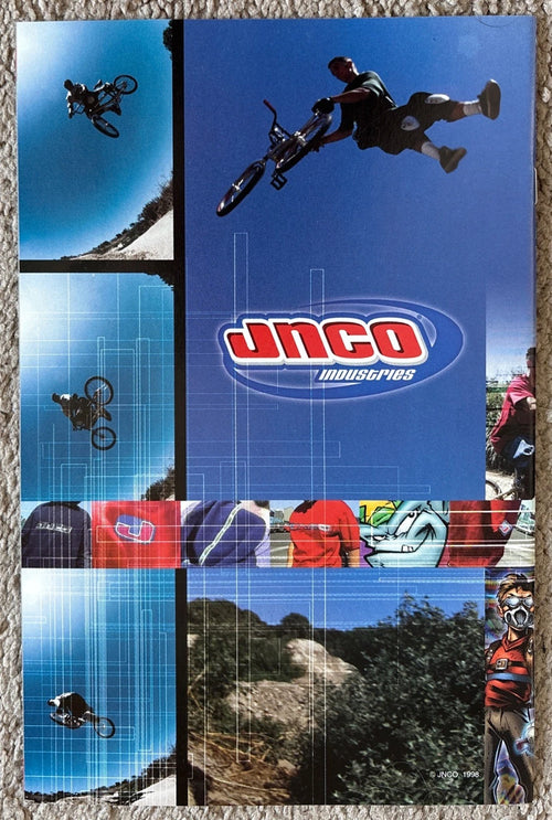 Aquaman Secret Files & Origins #1 back cover — DC Comics 1998 JNCO Industries ad