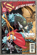 Action Comics #790 front cover – Krypto Unleashed! DC Comics June 2002
