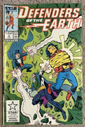 Defenders of the Earth #4 front cover — Marvel Star Comics July 1987 Flash Gordon Mandrake Phantom Lothar