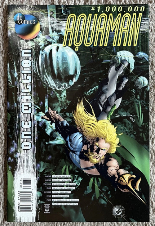 Aquaman #1,000,000 - Front Cover - DC One Million