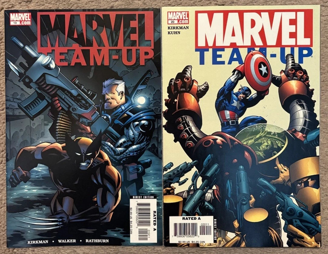 Marvel Team-Up #19 & #20 - Front Covers