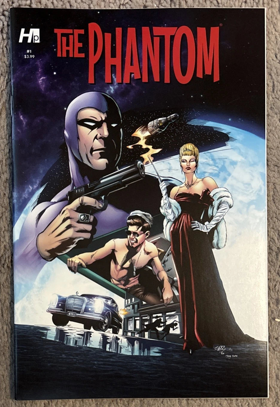 The Phantom #1 (2017 Hermes Press) President Kennedy’s Mission, Cover A, NM