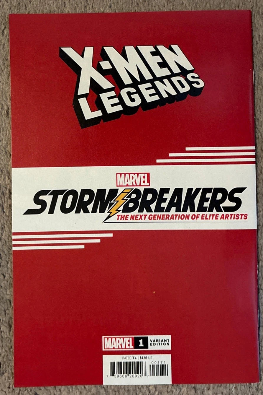 X-Men Legends #1 – Back Cover